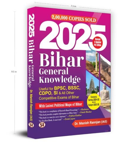 Bihar General Knowledge 2025 Useful For BPSC, BSSC, CDPO, SI & All Competitive Exams of Bihar