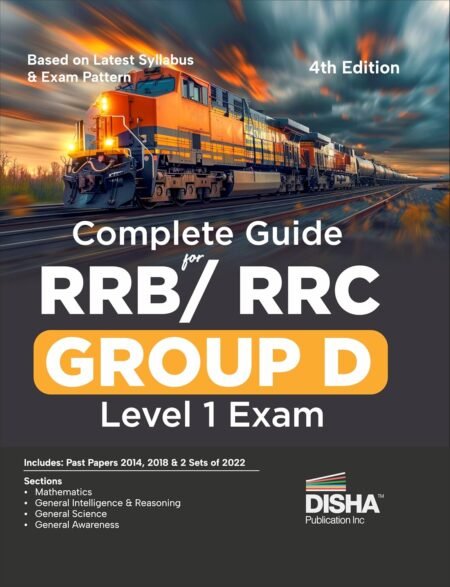 Disha Complete Guide for RRB,RRC Group D Level 1