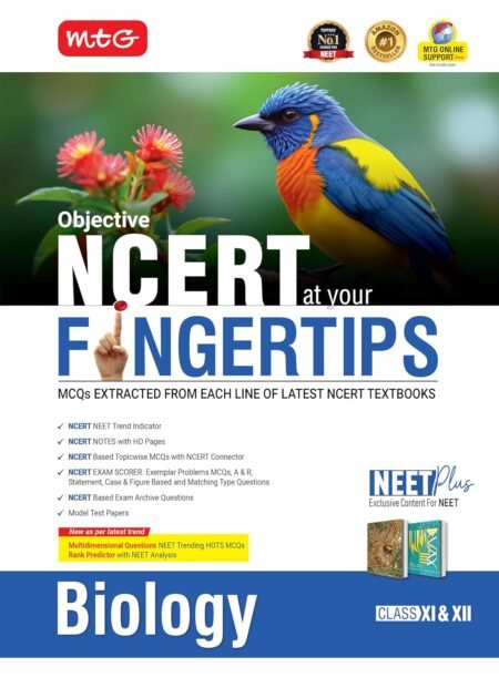 MTG Objective NCERT at your FINGERTIPS Biology For 2025-2026 Exam