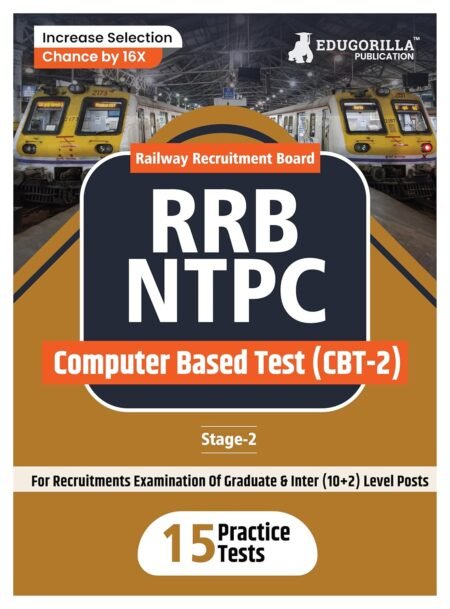 RRB NTPC Stage 2 (CBT-2) Main Exam 2024 (English Edition) - 10 Mock Test